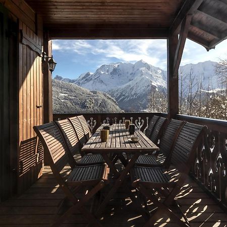 Chalet Marie Paradis Vue Mont Blanc Saint-Gervais-les-Bains Exterior photo