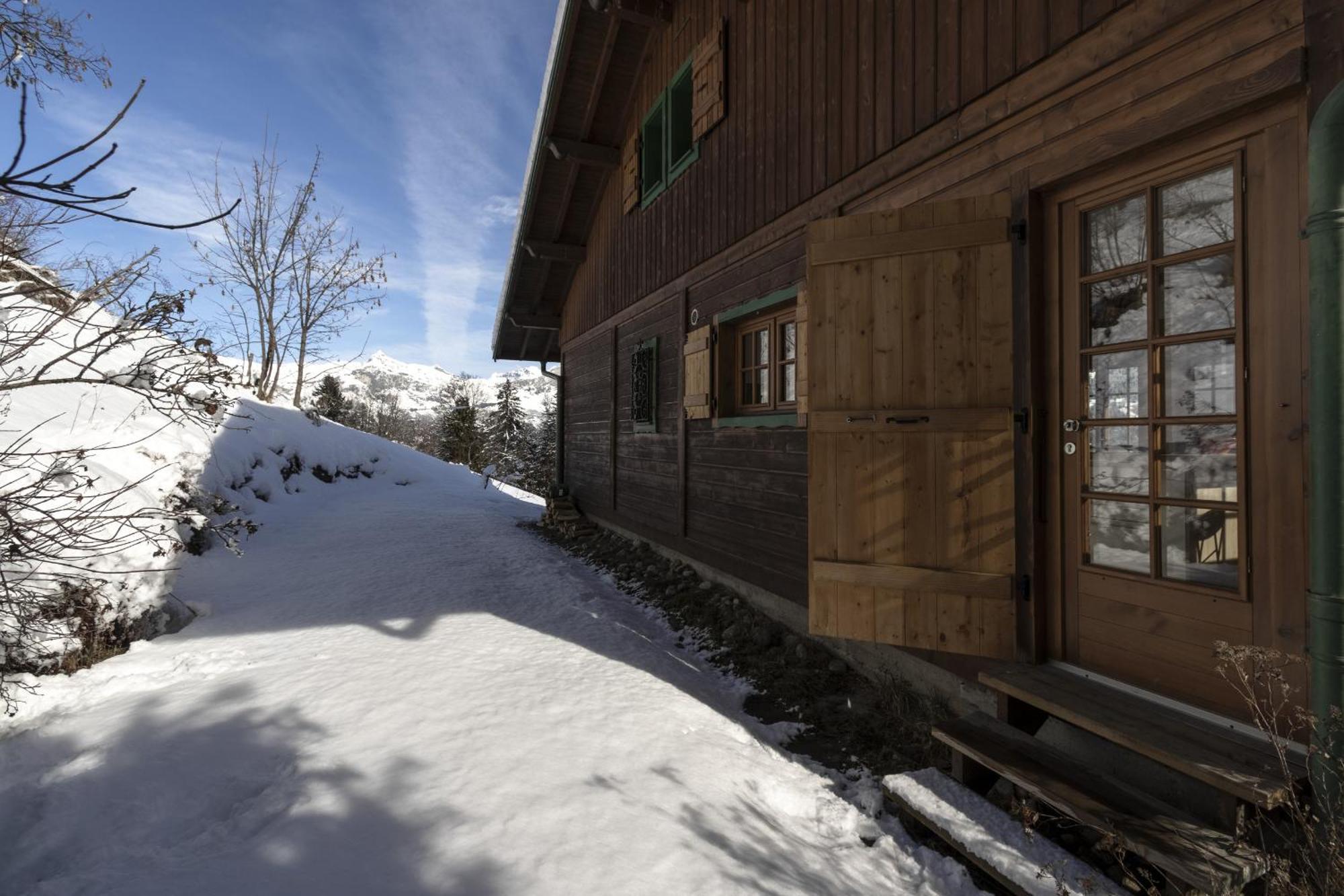Chalet Marie Paradis Vue Mont Blanc Saint-Gervais-les-Bains Exterior photo